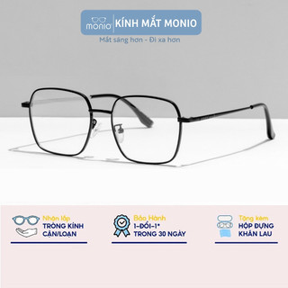 GỌNG KÍNH CẬN THỜI TRANG NAM NỮ GỌNG KÍNH MONIO EYEWEAR DÁNG VUÔNG BO TRÒN PHỤ KIỆN THỜI TRANG 20053