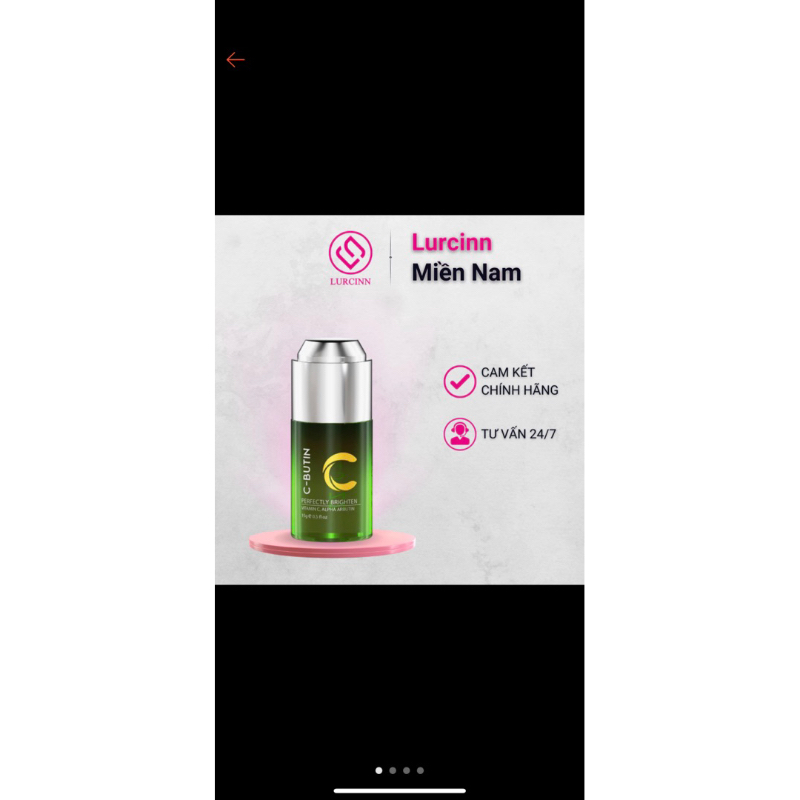 Serum Dưỡng Da Thâm Lurcinn C-BUTIN 15g