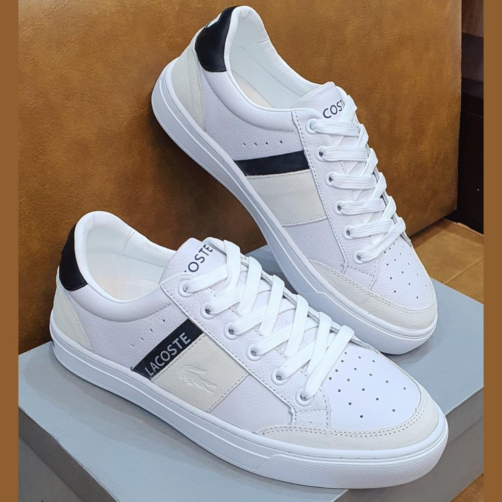 Giày nam thể thao sneaker chất liệu da bò thật thiết kế trẻ trung HQ336