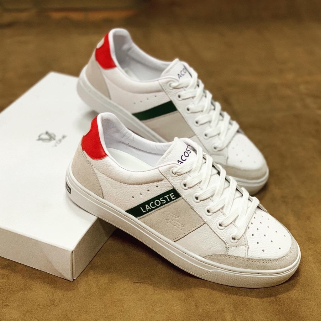 Giày nam thể thao sneaker chất liệu da bò thật thiết kế trẻ trung HQ336