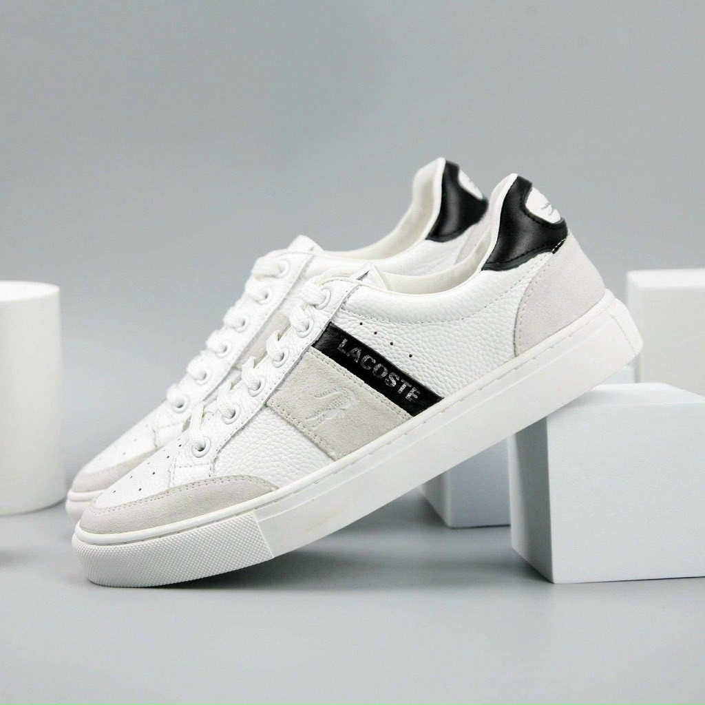 Giày nam thể thao sneaker chất liệu da bò thật thiết kế trẻ trung HQ336