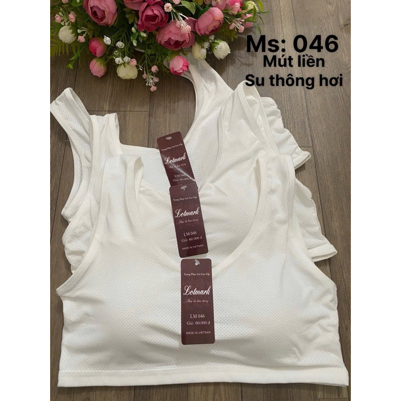 ♥️ Áo Lót Cho Học Sinh ♥️ A046  Áo Bra 3 lỗ co dãn 4 chiều mặc mát và êm ái dễ chịu free size 35kg đến 55kg