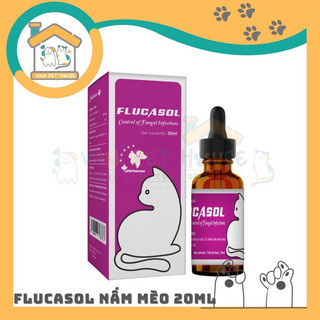 Dung dịch bôi da làm lành vết nấm Flucasol mèo 20ml