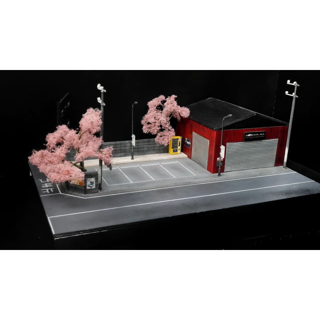 Bộ sa bàn cho xe mô hình 1/64 Garage