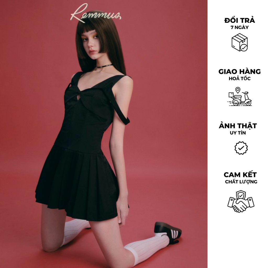 Doona Dress - Đầm sát cánh Remmus cho nữ