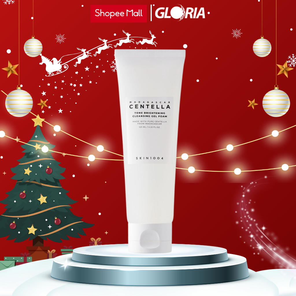 Gel Rửa Mặt Tạo Bọt, Làm Sáng Da Skin1004 Madagascar Centella Tone Brightening Cleansing Gel Foam 125ml - Trắng