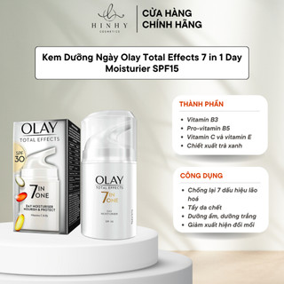 Kem dưỡng olay total effects 7 in 1 day moisturier spf15