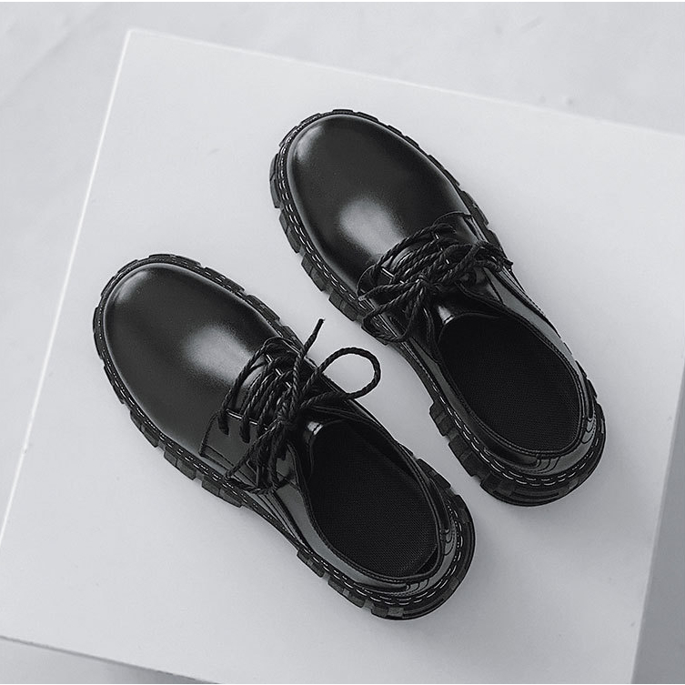 Giày nam cổ thấp dr martens nam hàn quốc tăng chiều cao 6 cm MD New 2022