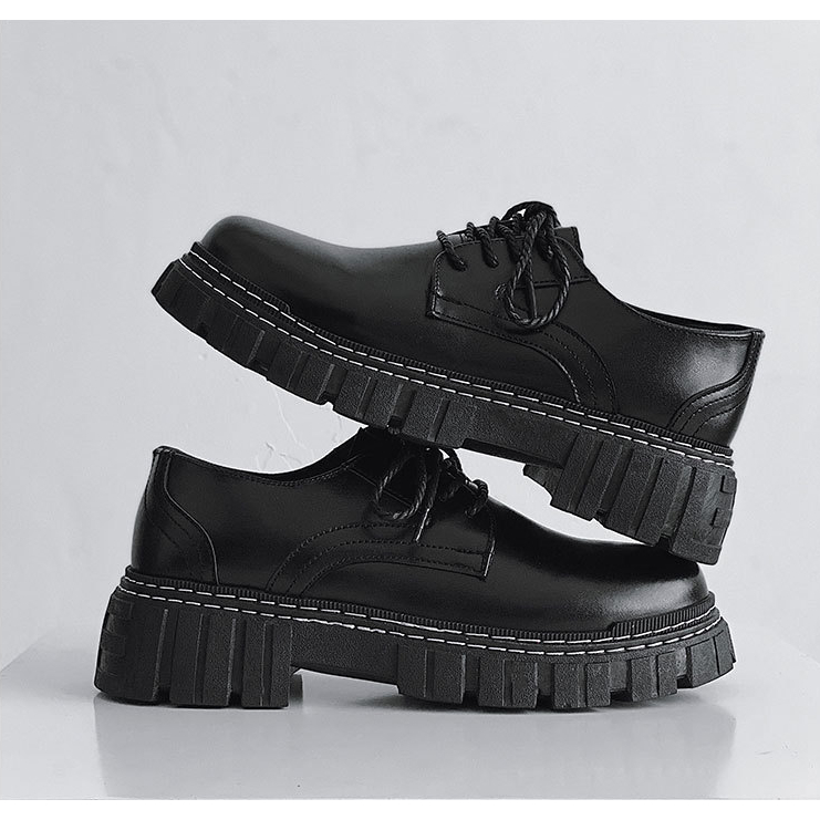 Giày nam cổ thấp dr martens nam hàn quốc tăng chiều cao 6 cm MD New 2022