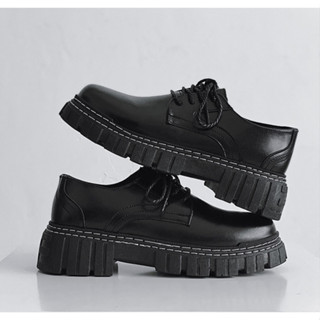 Giày nam cổ thấp dr martens nam hàn quốc tăng chiều cao 6 cm MD New 2022