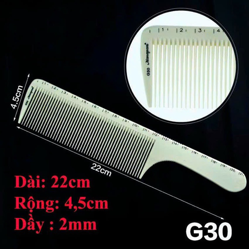Lược Cắt Tóc G30 Moneyecom Japan Bản To G30