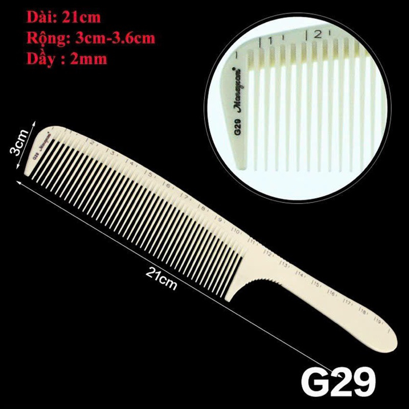 Lược Cắt Tóc G30 Moneyecom Japan Bản To G30