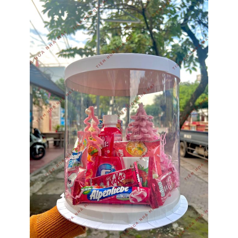 Box quà tặng bánh kẹo giáng sinh, noel