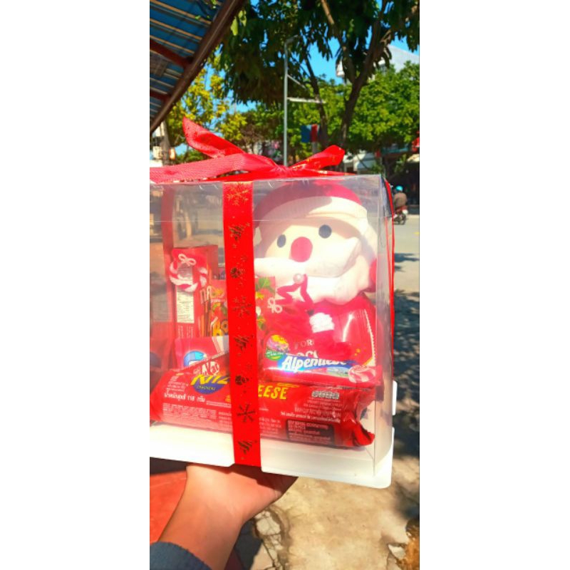 Box quà tặng bánh kẹo giáng sinh, noel