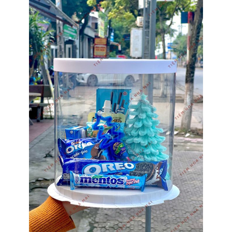 Box quà tặng bánh kẹo giáng sinh, noel