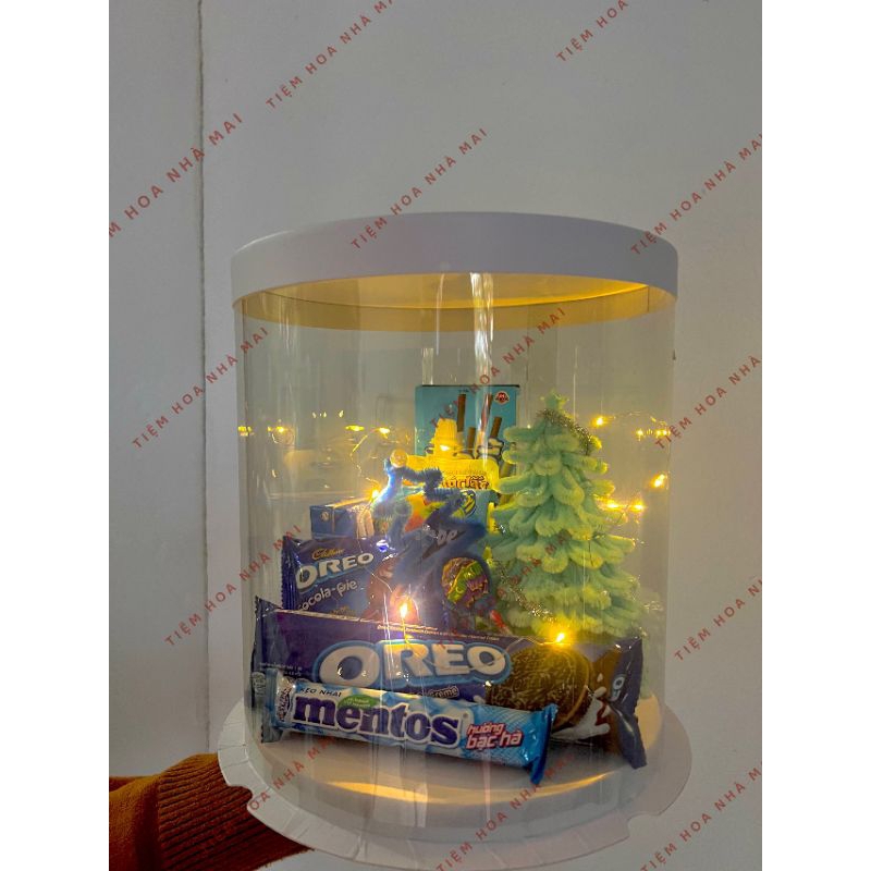Box quà tặng bánh kẹo giáng sinh, noel