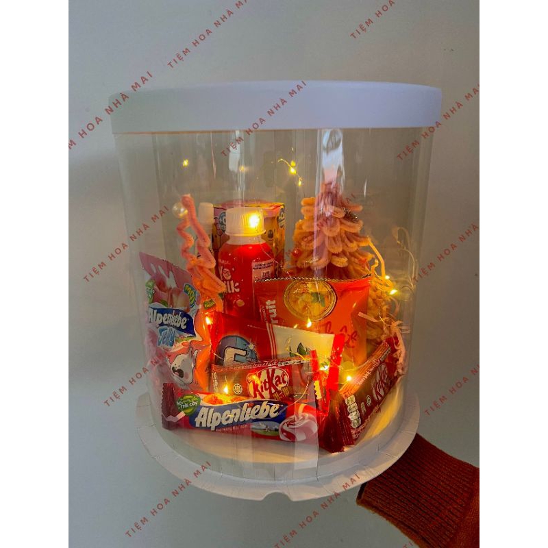 Box quà tặng bánh kẹo giáng sinh, noel