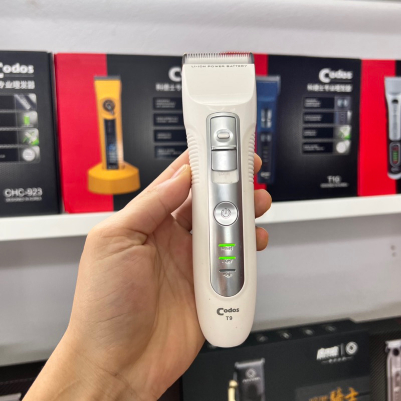 Tông đơ codos T9 màu trắng