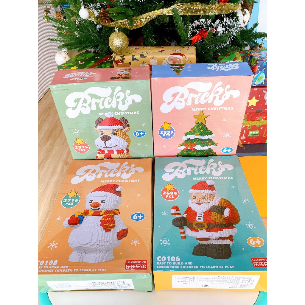 MÔ HÌNH NHÂN VẬT SANTA ÔNG GIÀ NOEL ,CÂY THÔNG,TUẦN LỘC,NGƯỜI TUYẾT SIZE LỚN