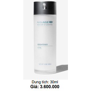 Kem sáng da và làm đều màu da anteage md® brightener