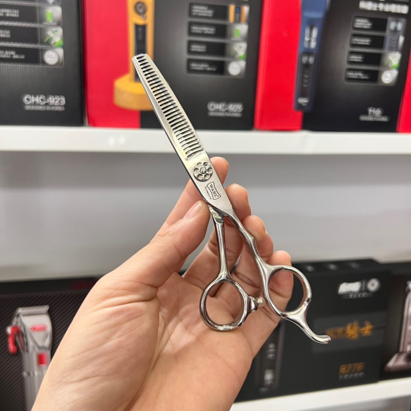 Kéo cắt tóc wahl màu trắng