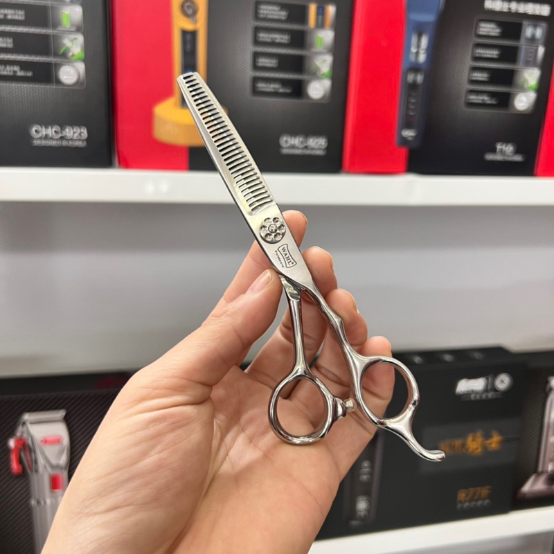 Kéo cắt tóc wahl màu trắng