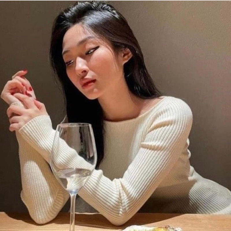 Áo len tay dài cổ thuyền Zr