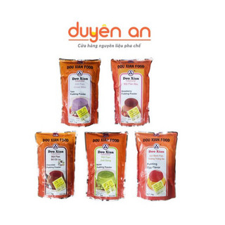 Bột pudding Dou Xian bịch 1kg ( socola, dưa lưới, trứng, môn)