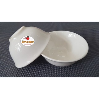 Dĩa tương sứ, chén đựng nước tương nước mắm nhỏ, chén chè loe tròn cao cấp