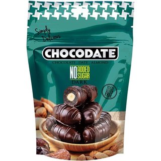 Sôcôla Đắng không thêm đường, bọc chà là, nhân hạnh nhân - Hiệu Chocodate code: 7952