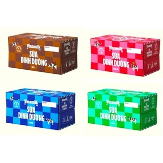 Thùng 48 Túi Sữa Vinamilk 220ml Có Đường / Ít Đường / Không Đường / Dâu / Socola
