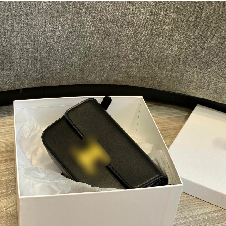 Túi xách nữ kẹp nách size 20 màu đen đơn giản, sang trọng chất da siêu đẹp - Lucky9store