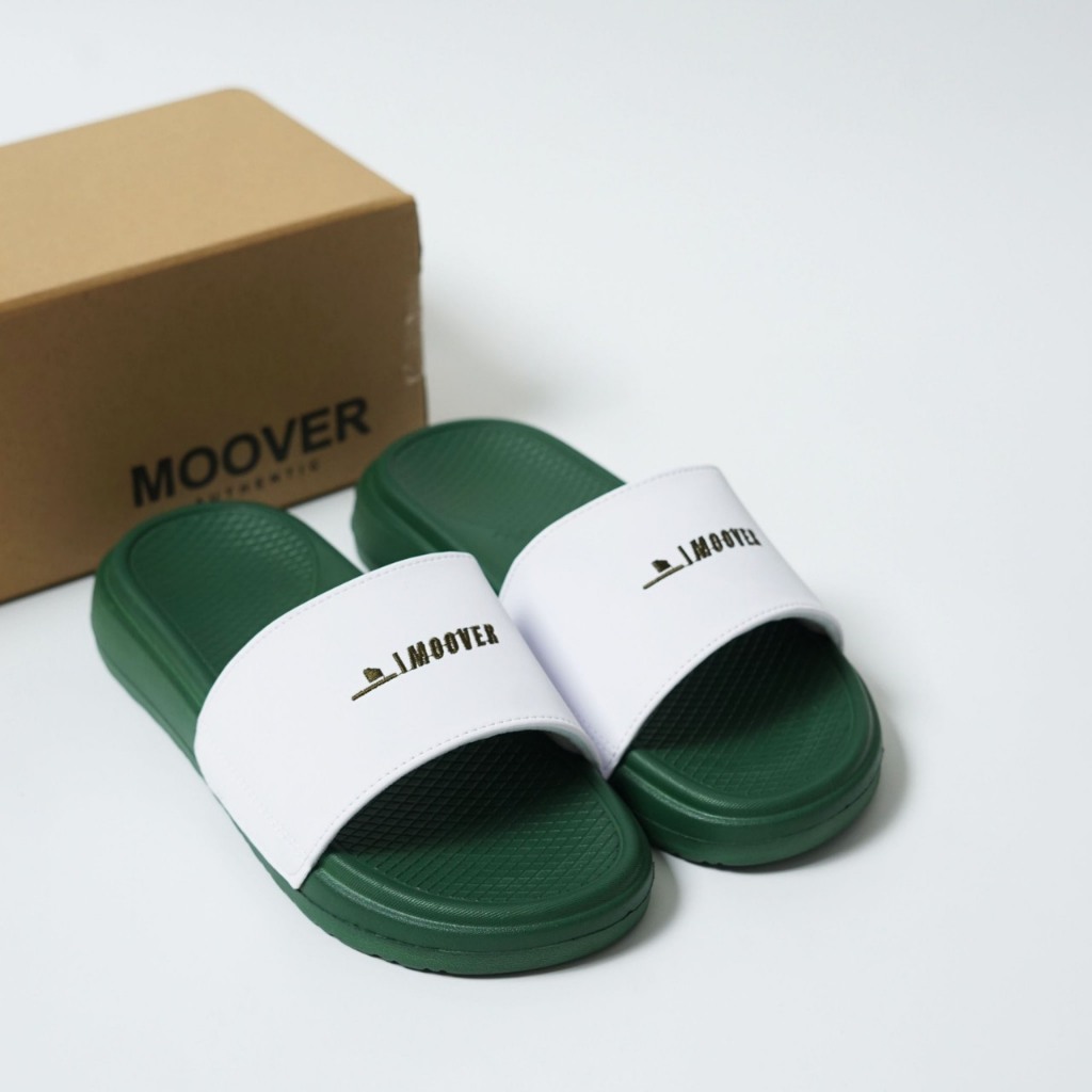 Dép quai ngang nam nữ Moover Thêu 1100, đế dép cao su eva, chống trơn trượt, dễ phối đồ, mẫu mới