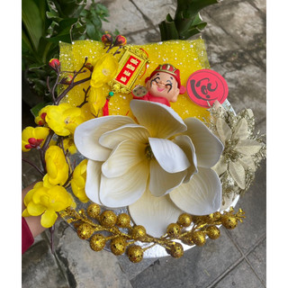 Set trang trí tháp bánh , giỏ quà VIP2