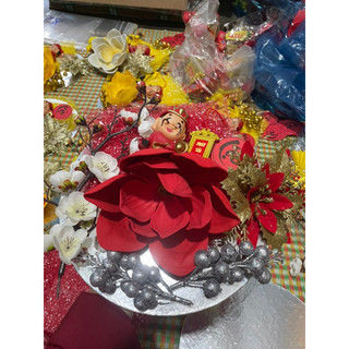 Set trang trí tháp bánh , giỏ quà VIP2