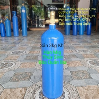 Bình khí Co2 hàn mig 5Lít