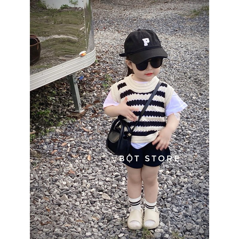 Tất QC cho bé phong cách Hàn Quốc siêu xinh