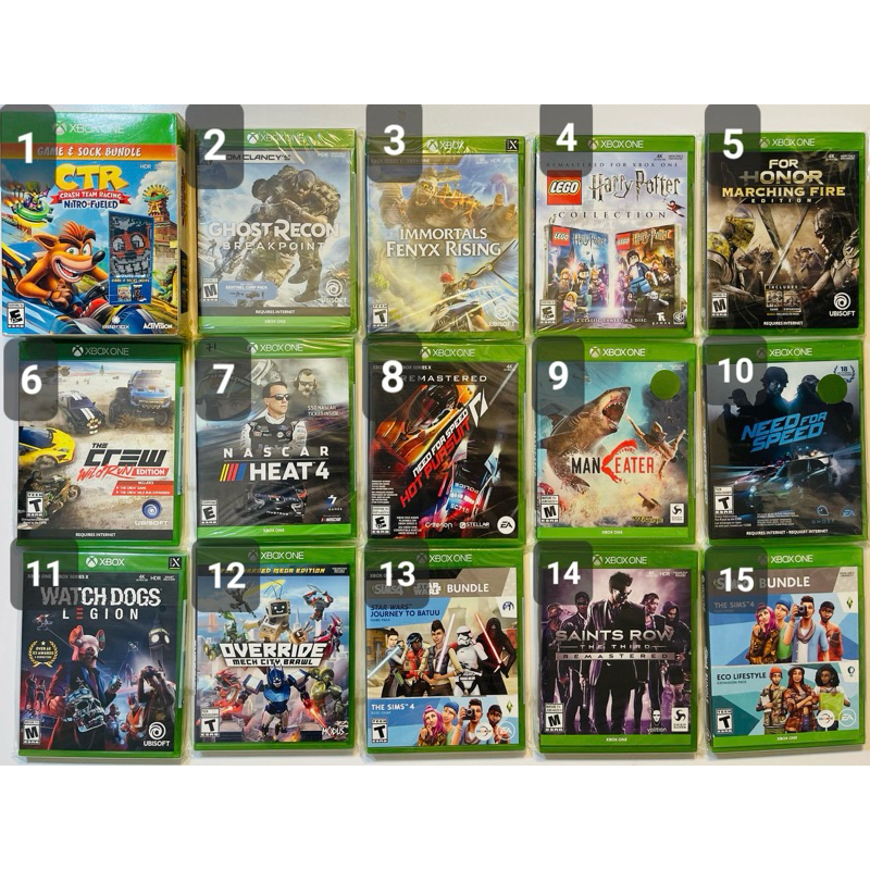 Đĩa Game XBOX ONE : Số 03