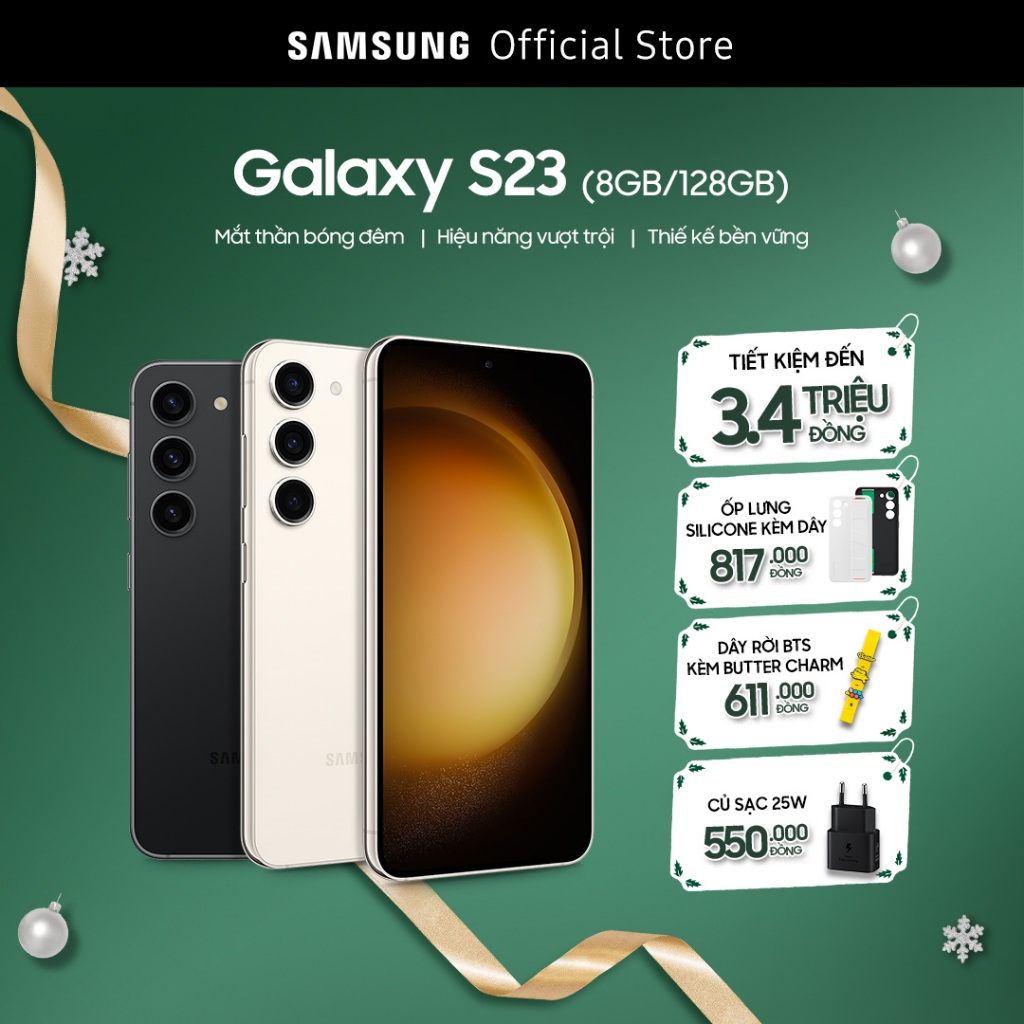 Điện Thoại Samsung Galaxy S23 (8GB/128GB)