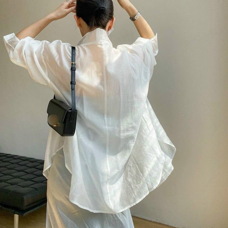 Túi xách nữ kẹp nách size 20 màu đen đơn giản, sang trọng chất da siêu đẹp - Lucky9store