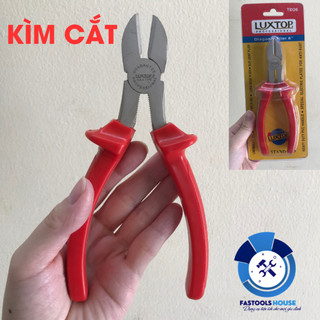 [ HÀNG CHÍNH HÃNG LUXTOP] KÌM CÁN ĐỎ LUXTOP CẮT NHỌN ĐIỆN "6"