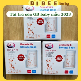 Túi trữ sữa GB baby 250ml Hộp 30 túi mẫu mới nhất năm 2023 - Bibeebaby