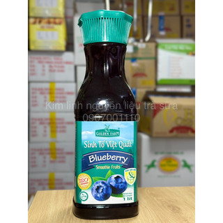 Sinh tố golden farm lít đủ mùi..