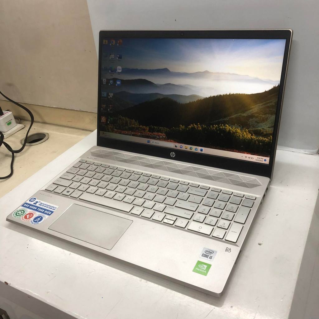 Máy Laptop HP Pavilion 15-cs3116TX Core i5-1035G1, 8gb ram, 256gb ssd, VGA MX250 2GB, 15.6 inch Fhd HD. Đẹp