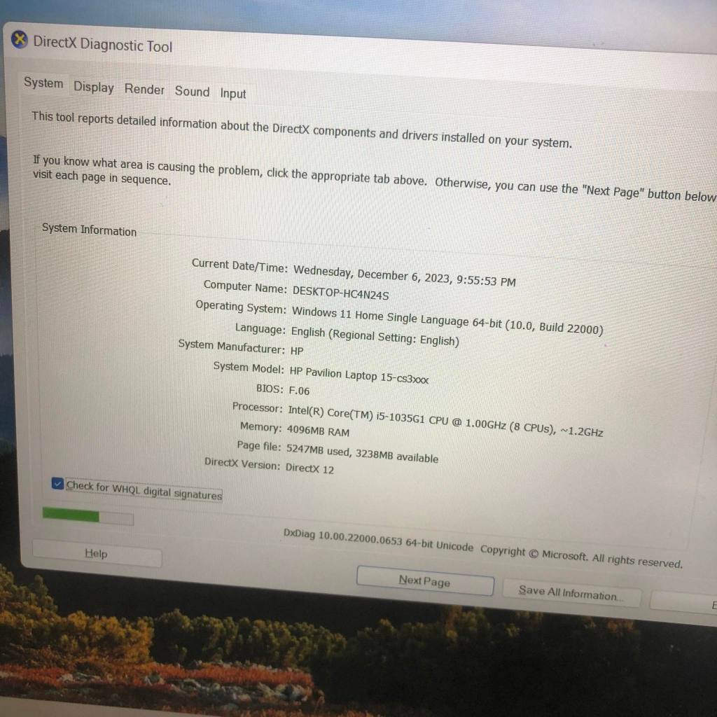 Máy Laptop HP Pavilion 15-cs3116TX Core i5-1035G1, 8gb ram, 256gb ssd, VGA MX250 2GB, 15.6 inch Fhd HD. Đẹp