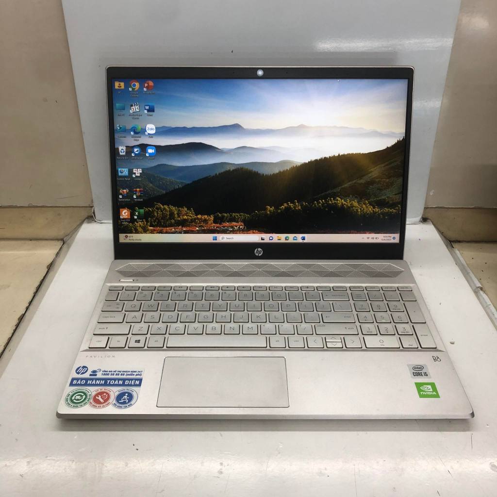 Máy Laptop HP Pavilion 15-cs3116TX Core i5-1035G1, 8gb ram, 256gb ssd, VGA MX250 2GB, 15.6 inch Fhd HD. Đẹp