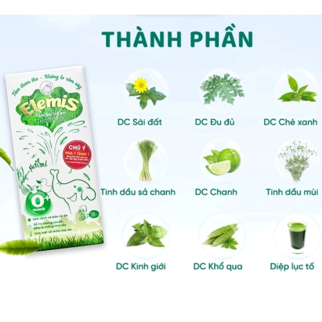 Nước tắm gội thảo dược Elemis chai 500ml / 200ml