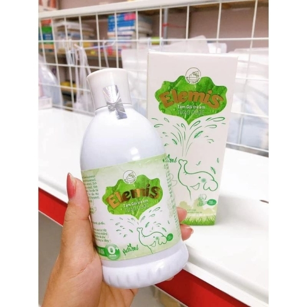 Nước tắm gội thảo dược Elemis chai 500ml / 200ml