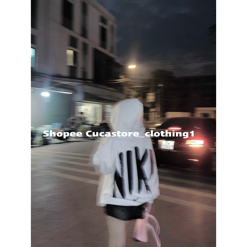 Áo Hoodie N!ke Biglogo phong cách đường phố, áo nỉ mùa đông hàn quốc xuất xịn
