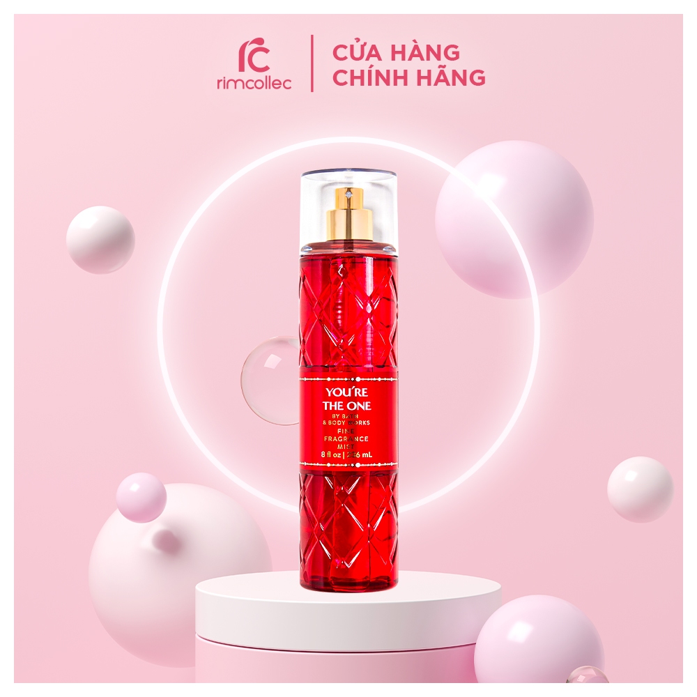 Xịt thơm toàn thân Bath & Body Works You're The One 236ml Mẫu mới